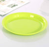 High Quality Plastic Circular Plate Candy Color