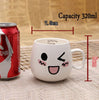 Creative Cute Expression Ceramic Mugs