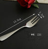 Stainless Steel Kitchenware Metal Silver Fork Steak Fork Fruit Salad Fork