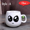 Creative Cute Expression Ceramic Mugs